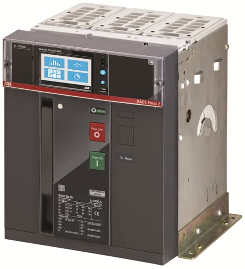 Enerji ölçümlü E4.2N 3200A, Ekip Touch koruma üniteli (3p) sabit tip