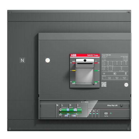 XT6N 800, Ekip Dip LS/I, In=800A (4p) Kompakt tip devre kesici