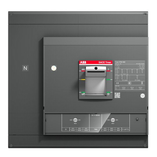 XT6N 800, TMA, In=800A, InN=100% (4p) Kompakt tip devre kesici