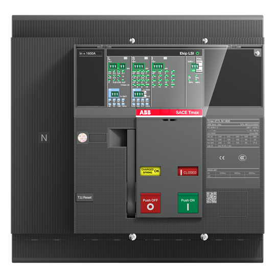 XT7H 1000M, Ekip Dip LS/I, In=1000A (4p) Kompakt tip devre kesici