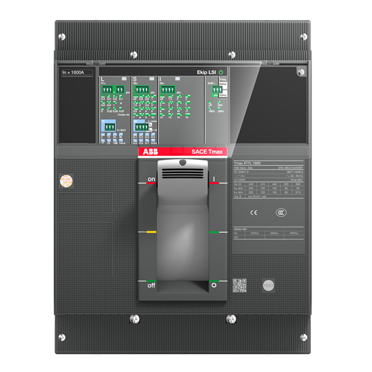 XT7H 1600, Ekip Dip LS/I, In=1600A (3p) Kompakt tip devre kesici
